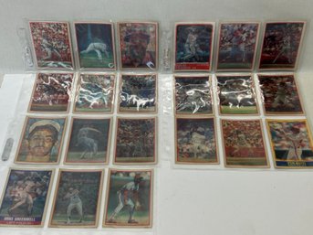 Selection Of 80s Halogram Baseball Cards