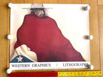 'American Promise' R.C. Gorman Western Graphics Lithographs Poster 21.5x17.5