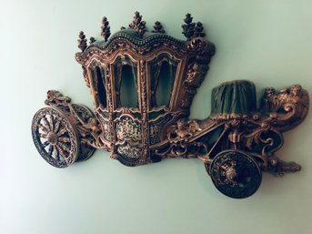 Vintage Enchanted Carriage Mold Wall Decor