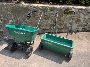 Green Thumb Spreaders! Perfect Timing For Summer Green Lawns
