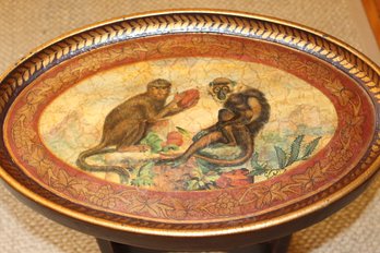 Ethan Allen Table - Monkey 13 By 20 By 24 Tall