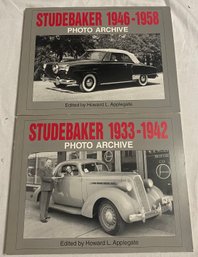 Two Studebaker Photo Archive Books