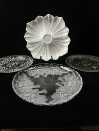 Vintage Serving Platter Lot