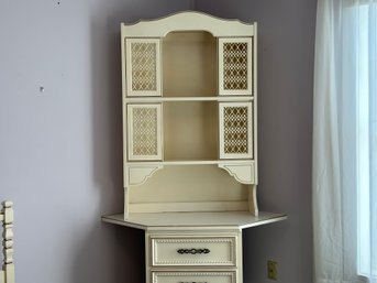 Vintage French Provincial Bedroom Set: Corner Unit