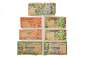 Hong Kong, Kenya, Turkey, Banknotes Collection