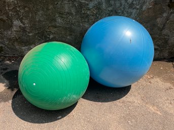 Two Exercise And Stability Balls - Theraband Plus