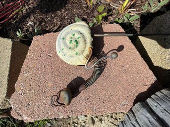 Cute Little Garden Snail Sculpture