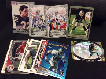 Lot Of (27) Assorted Raiders Football Cards With Hall Of Famers And Stars - M