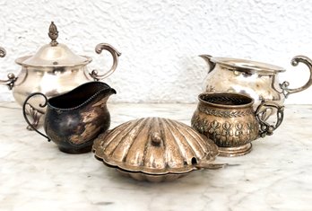 A Vintage Sterling And Continental Silver Assortment