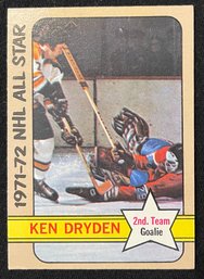 1972 Topps Ken Dryden All Star #127