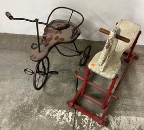 Two Antique Childs Toys