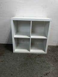 Small White Storage Shelf