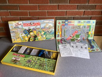 The Simpsons Monopoly Game