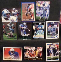 Lot Of (20) Assorted Barry Sanders Football Cards - M