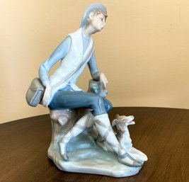 A Lladro Figurine, 4659, Shepherd Boy