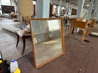 Nice Wood Frame Mirror From Grand Rapids Bookcase & Chair Co. Hastings Mich.