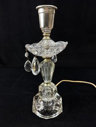 Antique Glass Table Lamp