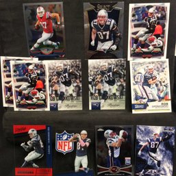 Lot Of (20) Assorted Rob Gronkowski Football Cards - M