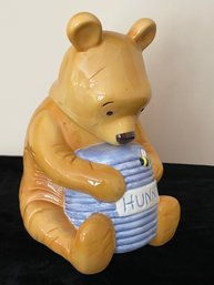 Classic Winnie The Pooh Into Honey Pot, By Treasure Craft Marked Disney