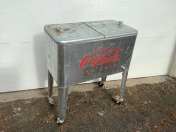 Vintage Drink Coca Cola Store Cooler