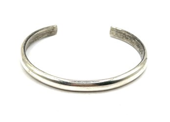 Sterling Silver 2017 Engraved With Initials Cuff Bracelet