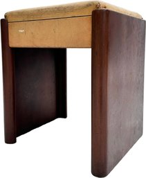 A Vintage Art Deco Vanity Seat