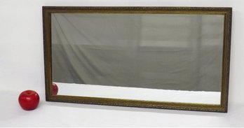 Rectangular Deco Framed Mirror