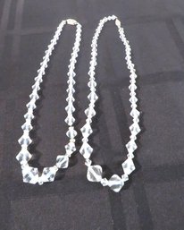 Pair Of Crystal Necklaces