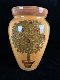 LILIAN VERON POTTERY VASE MADE IN ITALY