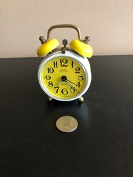 Linden Black Forest Table Clock - Vintage - Tested