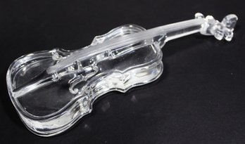 Model Of A Fine Crystal Violin