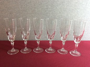 Flamenco Champagne Flutes Set Of 6