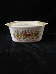 Vintage Corning Ware 'Spice Of Life' Casserole Dish With Lid