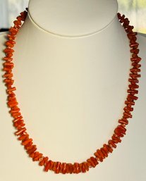 VINTAGE BRANCH CORAL NECKLACE