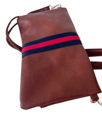 ASPEN LANE VEGAN LEATHER CROSSBODY