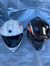 2- Youth Size Helmets