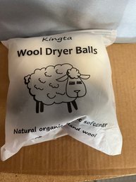 Kingta Wool Dryer Balls Set Of 4 Unused