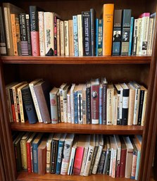 Over 80 Books: Mostly Popular Fiction & Biographies