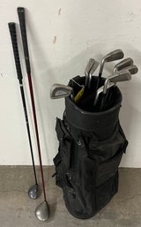 Vintage FX Irons And Two Metal Calloway Woods