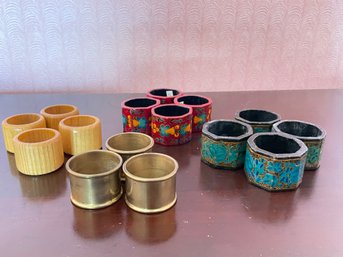 Napkin Ring Lot