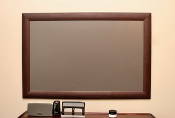 Large Magnetic Framed Bulletin Board