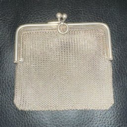 Beautiful Antique Sterling Chatelaine Coin Purse