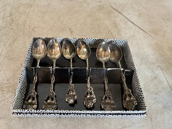 Set Of Silver-Plated Teaspoons