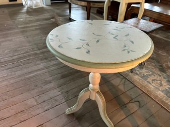 Handpainted Round Table