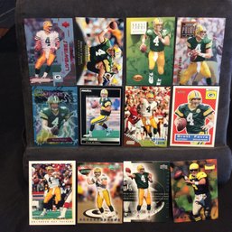 Lot Of (25) Assorted Brett Favre Football Cards - M