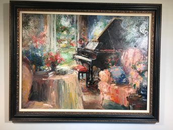 Fantastic Very Large STEPHEN SHORTRIDGE Oil On Canvas Painting - Listed Artist - Beautifully Framed Painting