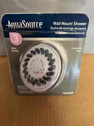 Aqua Source Wall Mount Shower Head Unused