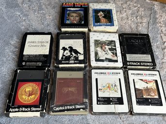 Great Lot Of Vintage Classic Rock 8-track Tapes- Led Zeppelin, Styx, Eagles, Springsteen, Crosby Stills Nash