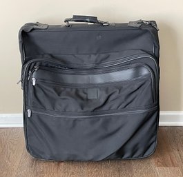 Hartmann Luggage Black Ballistic 2 Wheeled Garment Bag 25 Inch Rolling Suitcase