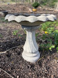 Fabulous Cement Bird Bath